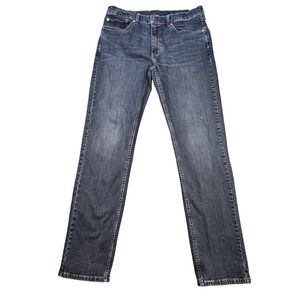 Levi's Dark Wash 559 Relaxed Straight Jeans Mens W36 L36 Blue Denim 00559-0457